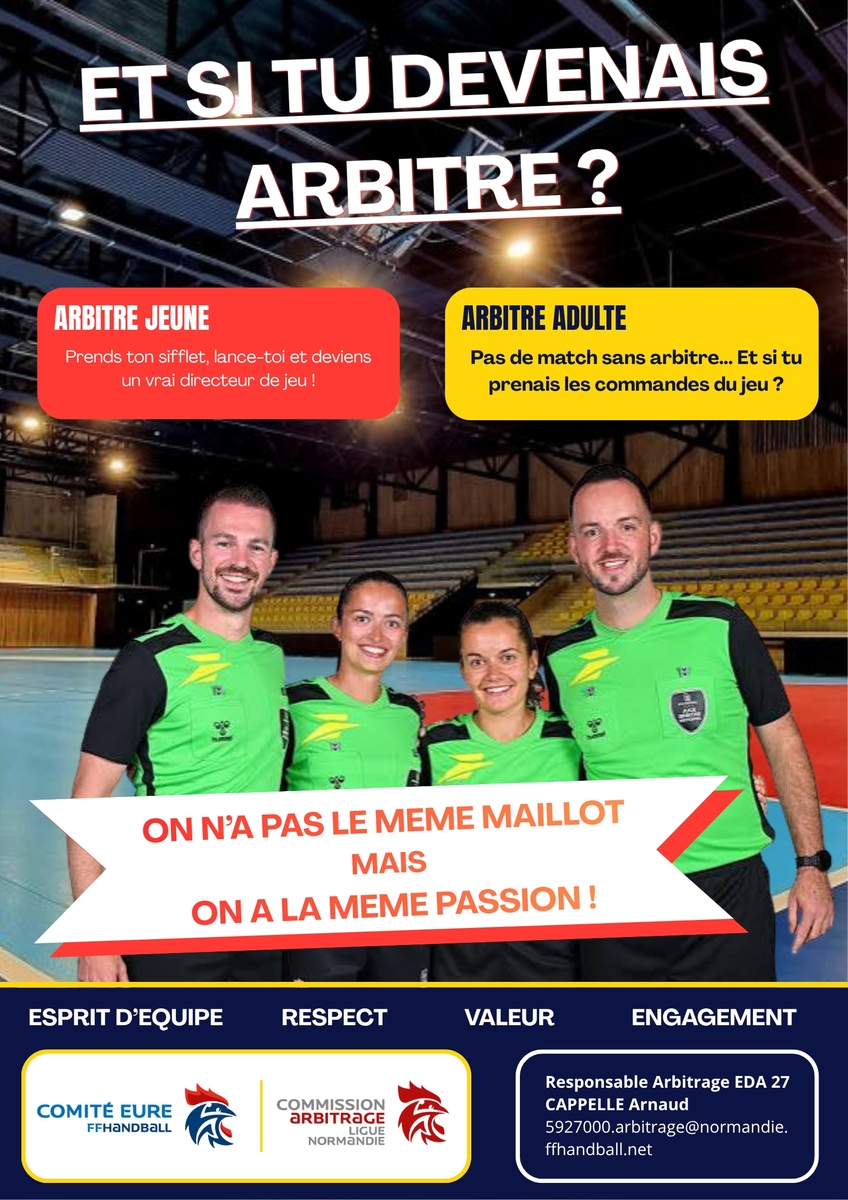Urgent besoin en arbitres