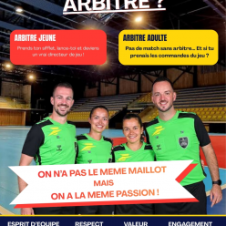 Urgent besoin en arbitres